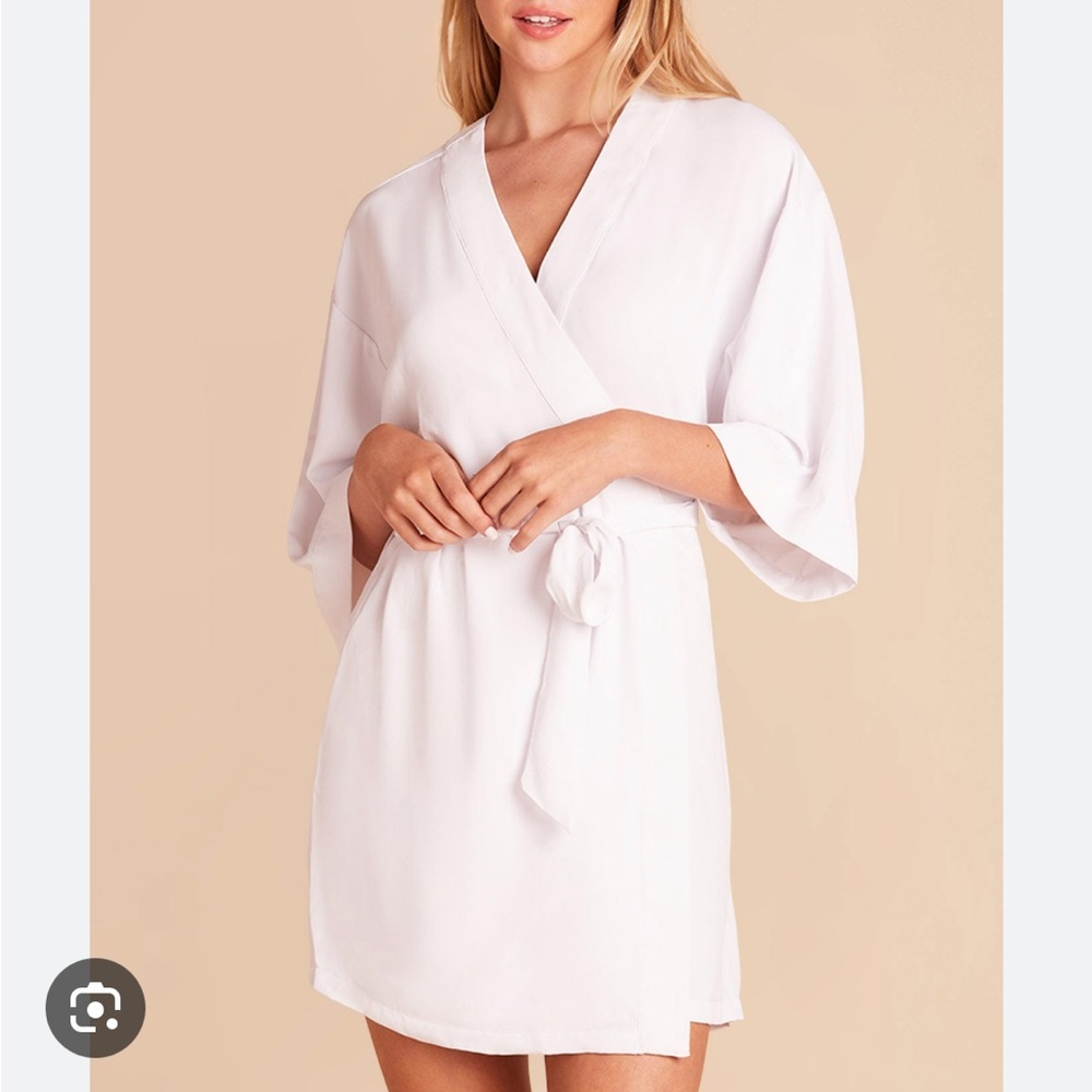 Birdy grey bride robe